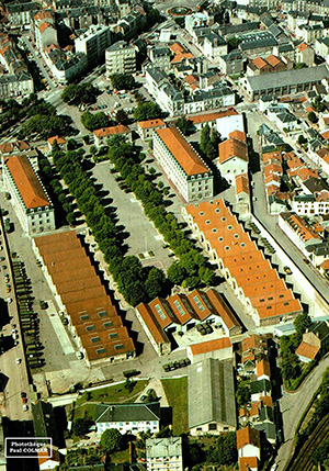 Marceau (pl) 001-20 - vue arienne - quartier Marceau - 15e RCS - Photothque P. Colmar