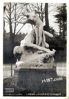Orsay (jardin d') 004-6 - Chene et Roseau - Phototheque Paul Colmar